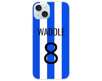 Chris Waddle No 8 Football shirt Phone Case - Sheffield Wednesday Legend - Flexible & Durable!