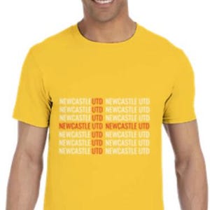 Newcastle United Englands flagginspirerade t-shirt – mjuk, bekväm, DTG-klar bild 5