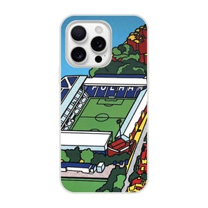 Fulham Craven Cottage Pop Art Phone Case - Clear, Flexible & Protective Shell