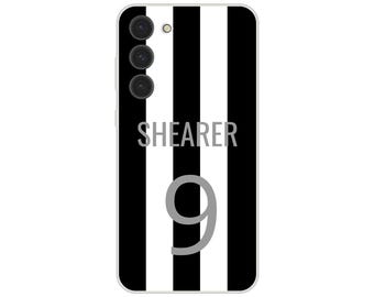 Alan Shearer No 9 Football shirt Phone Case - Newcastle United Legend - Flexible & Durable!