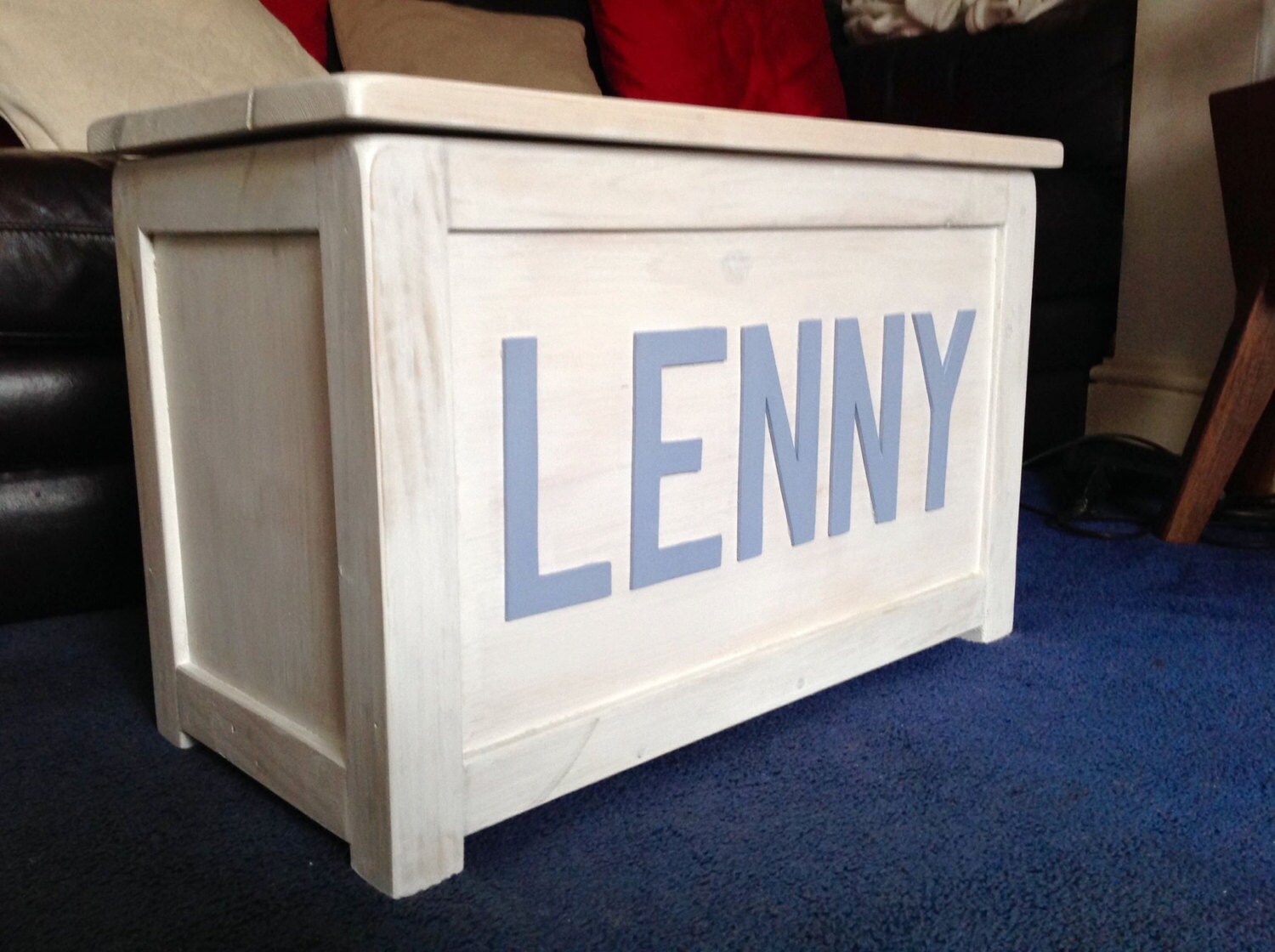 rustic toy box