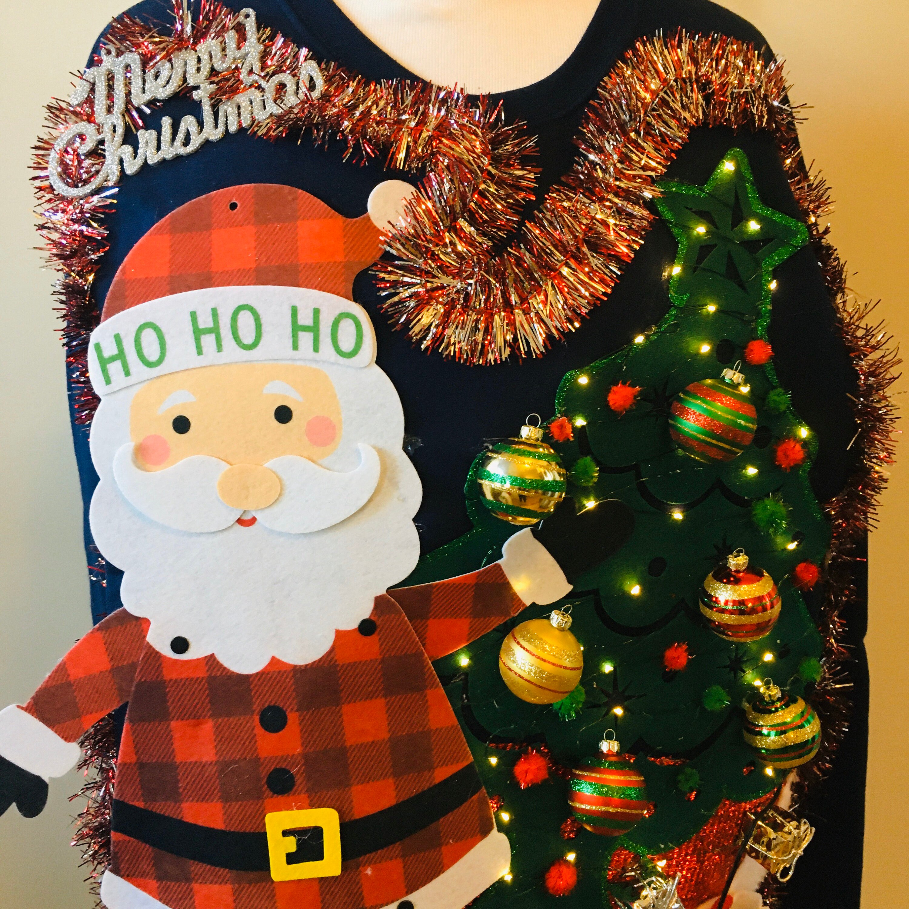 Where My Ho/'s At Santa Claus St Nick Christmas Funny 2-tone Hoodie Pullover