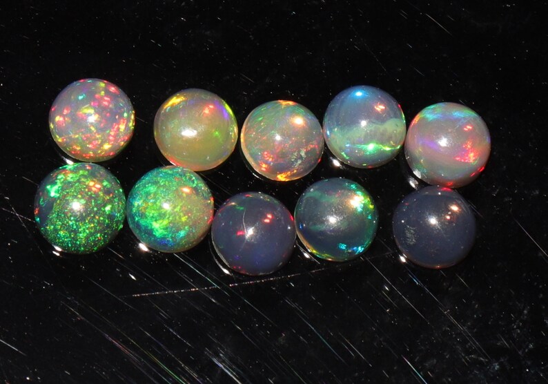 12 Pcs Round 12 Ct 5 mm Certified Black Diamond Bead For Jewelry Making AAA