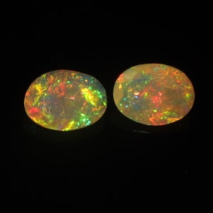 Stone For Ring And Jewelry 1.80 Cts 100/%Natural Ethiopian Beautiful Polished Opal October Birthstone Opal Calibrated Opal Gift For Her