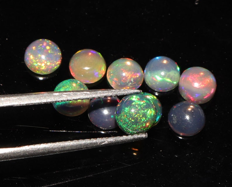 12 Pcs Round 12 Ct 5 mm Certified Black Diamond Bead For Jewelry Making AAA