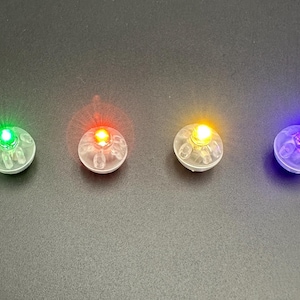 Halloween Mini Replacement Lights for LED Jack O Lantern, 4-Pack