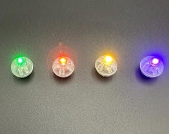 Halloween Mini Replacement Lights for LED Jack O Lantern, 4-Pack