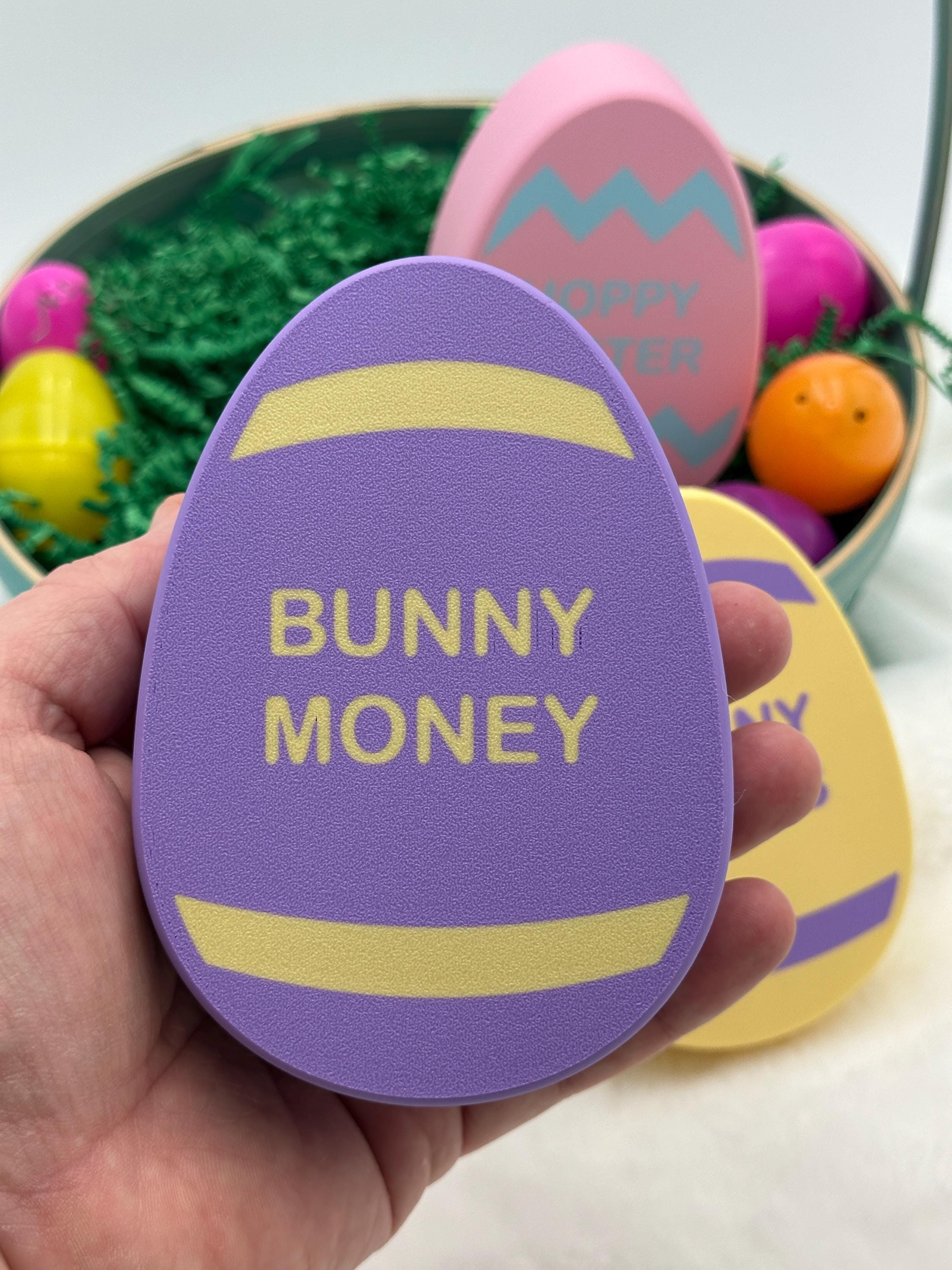 Personalized Easter Egg Gift Card Holder, Basket Stuffer - Etsy