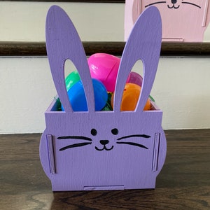 Easter Bunny Basket DIY Craft Kit for Kids