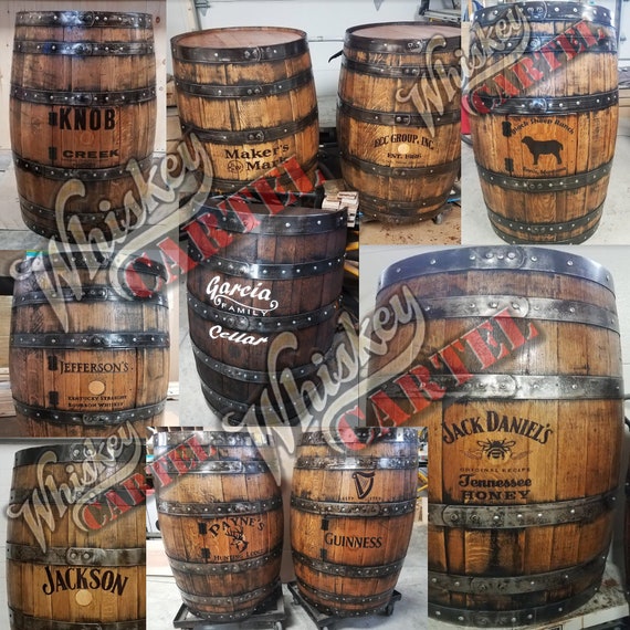 Whiskey Barrel Sink, Hammered Copper, Rustic Antique Bathroom