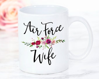 Deployment Gift Air Force Wife Gift Military Gift Deployment Mug Air Force Wife Mug Coffee Cups milso spouse