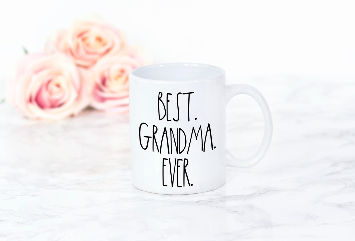 Rae Dunn Gift for Grandma Best Grandma Mug Coffee Cup Etsy