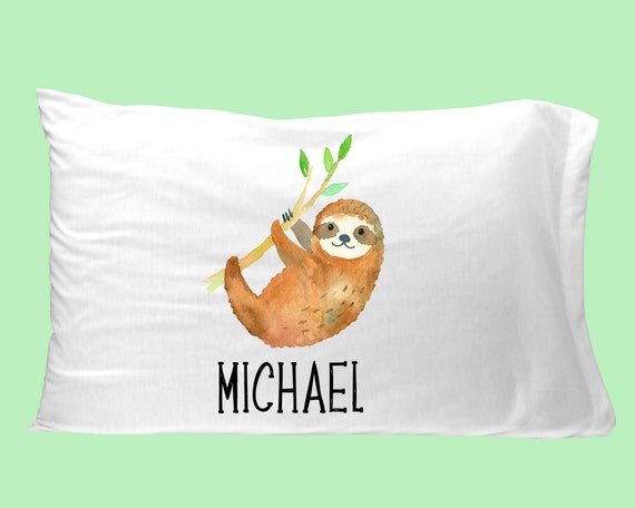 sloth pillow cases