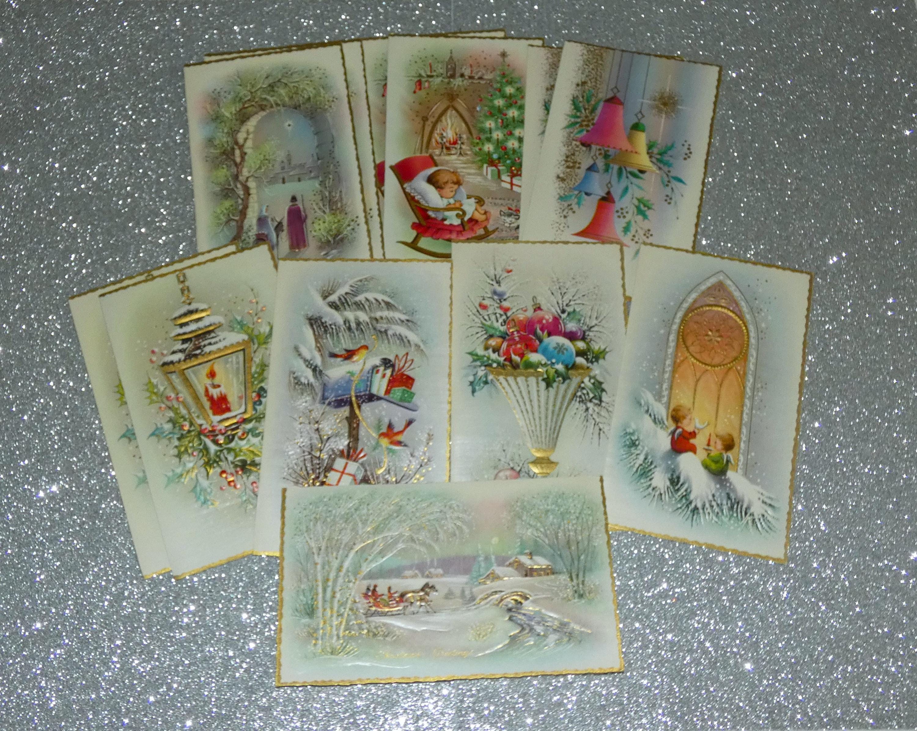 1960s Christmas Card - Etsy