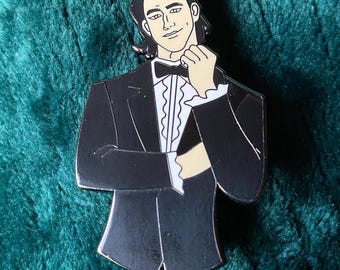 Broche de esmalte duro Tuxedo Loki