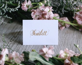 folded place cards etsy folding place cards