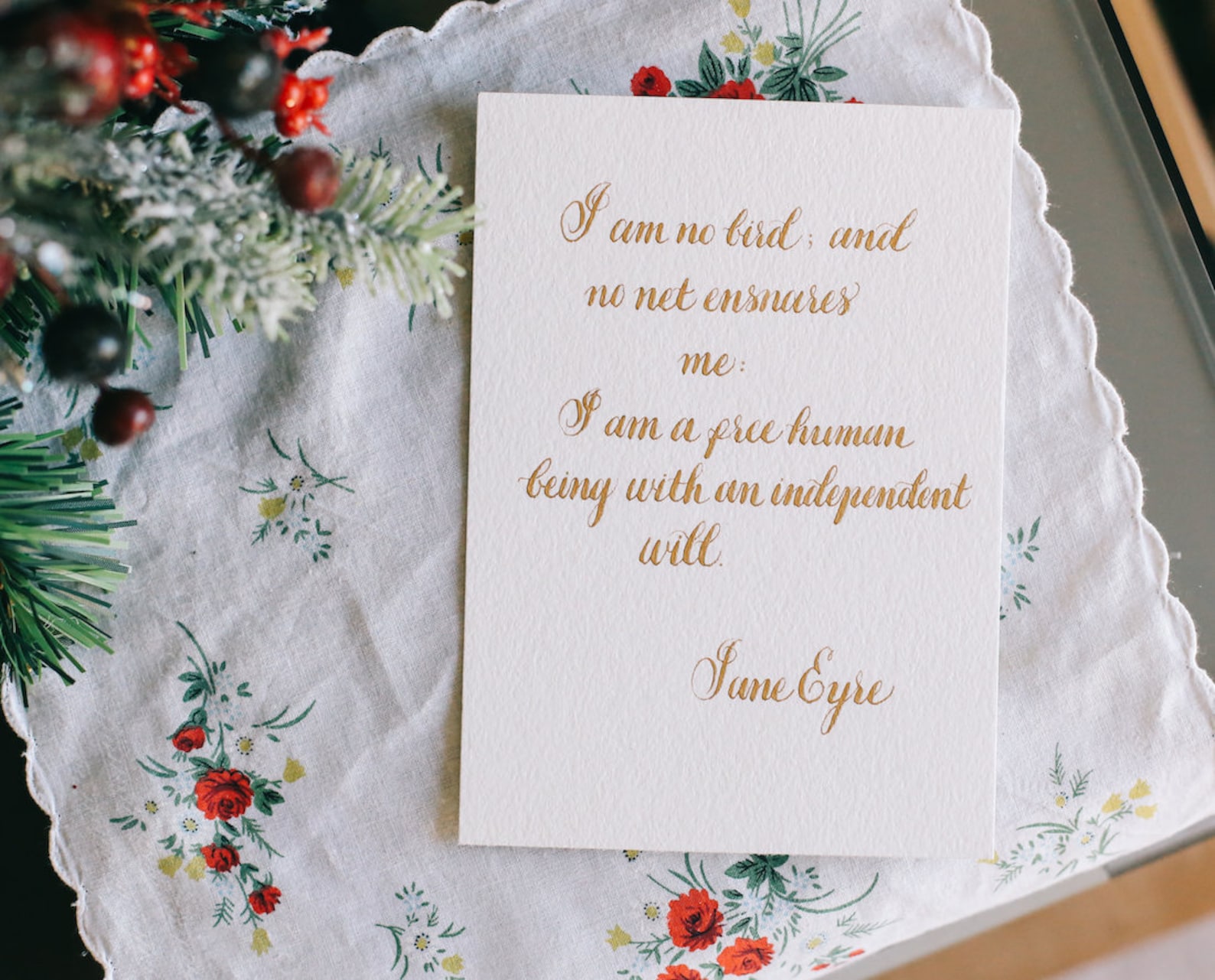 Jane Eyre Quote Bird Quote Independence Quote Motivational Etsy