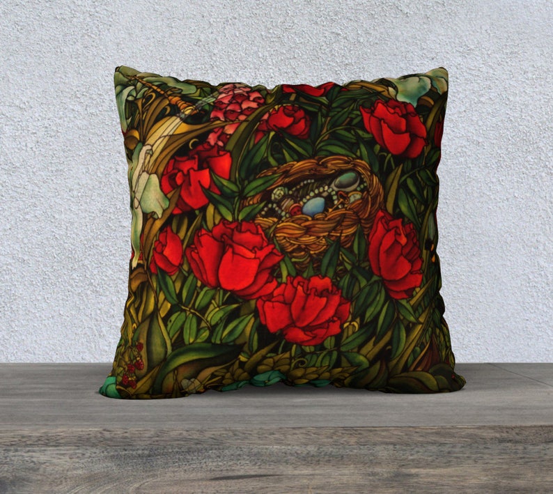 Nest, Pillow Cover,22x22in. image 1