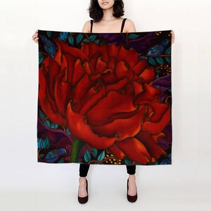 Peonie Polychiffon Scarf