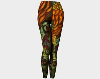 Feathers and Luna Leggings