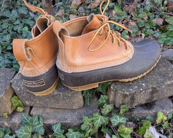 Vintage LL Bean Leather Hunting Boots, Thinsulate Gore-tex  display picture 1