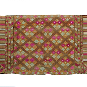 Vintage Phulkari from the Punjab, India