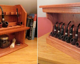 Craftsman Bungalow Tobacco Pipe Rack Plans Build Your Own Etsy