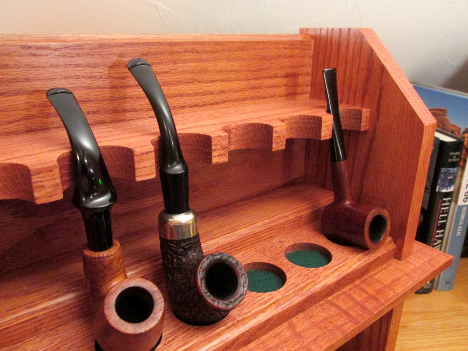 Craftsman Cottage Tobacco Pipe Rack Plan Build Your Own Etsy
