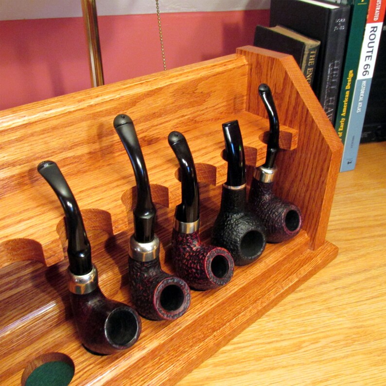 Handcrafted Craftsman Bungalow Tobacco Pipe Rack Hand Rubbed Etsy
