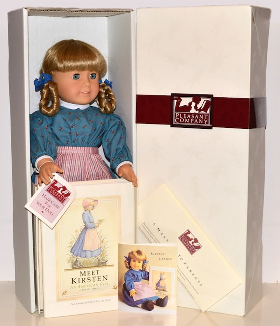American Girl 18/" Doll Kirsten Meet Dress ONLY Retired PC Hungary