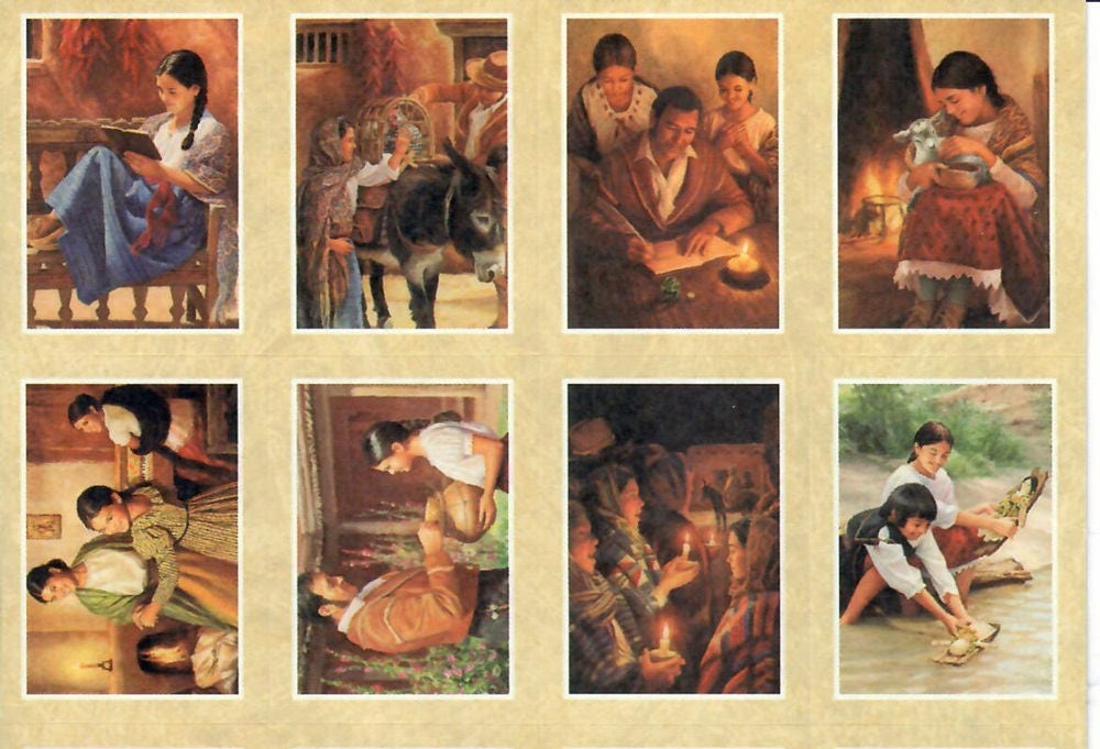 2001 RETIRED AMERICAN GIRL MOLLY HALLMARK STICKERS PICTURES FROM 1ST BOOKS