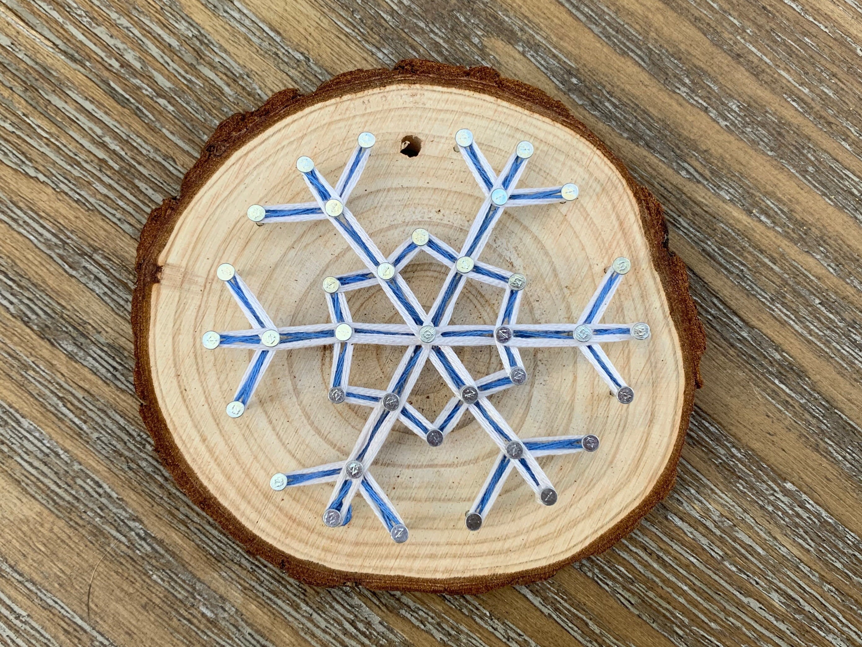 Christmas Ornament String Art TEMPLATES &amp; Directions DIY - Etsy