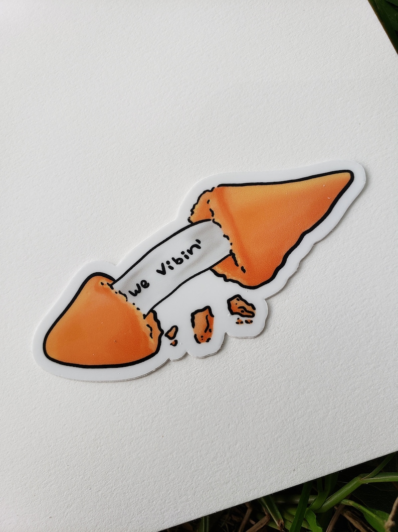 Fortune Cookie Sticker