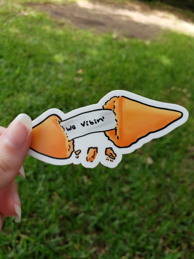 Fortune Cookie Sticker