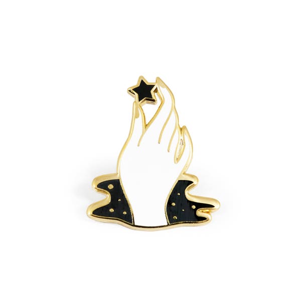 Cosmic Touch Enamel Pin