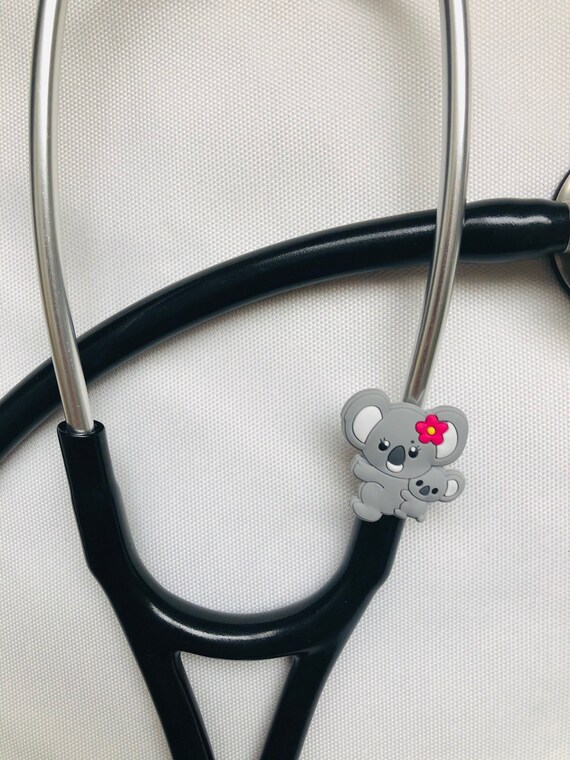 Baby Koala Cartoon Stethoscope Charm Stethoscope Clip Etsy
