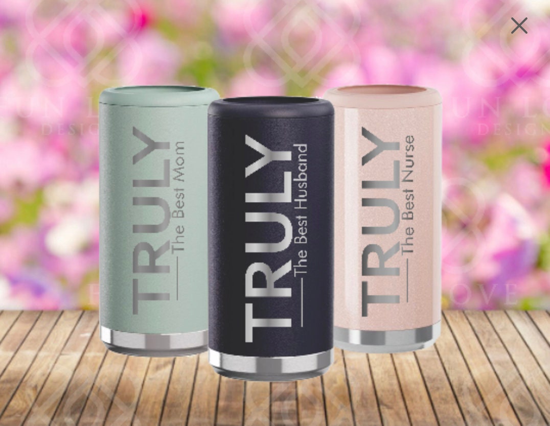 White Claw Truly Tall Slim Can Neoprene Koozie Huggie Can Cooler – Frill  Seekers Gifts