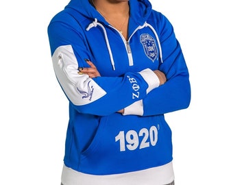 Zeta Pullover Zip Hoodie