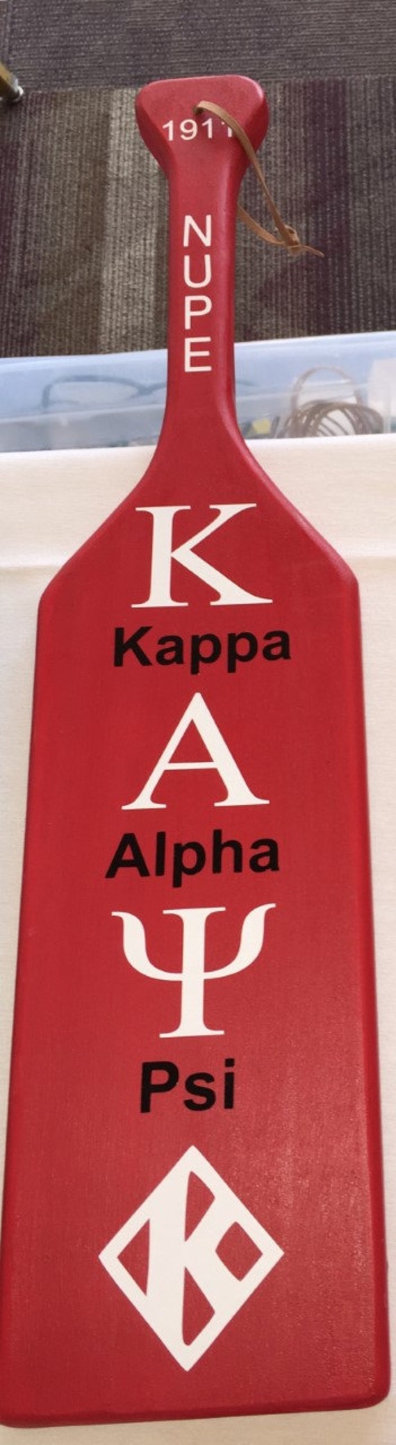 Kappa Alpha Psi Name Paddle Etsy
