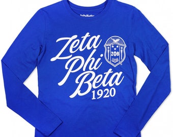 Zeta Long Sleeve Glitter Tee