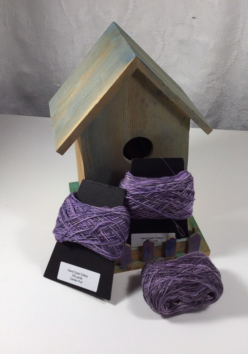 Hand Dyed Cotton Embellishment Thread