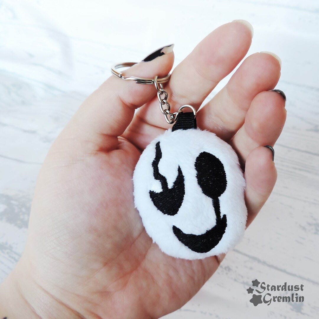 WD Gaster Undertale Soft Plush Keychain Etsy