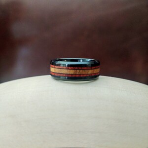 Black Ceramic Ring of Gethsemane