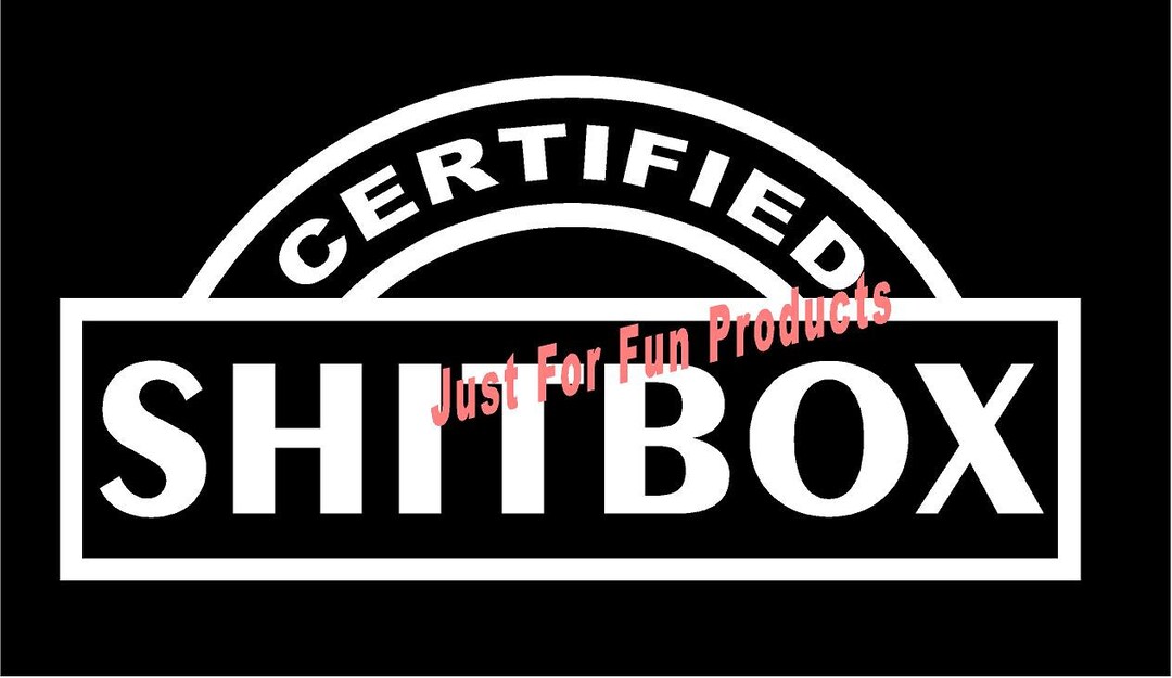 "Super Slow Shitbox" Funny Vinyl Decal Sticker - For Car, Laptop, Window (Multiple Sizes) 7 thumbnail image