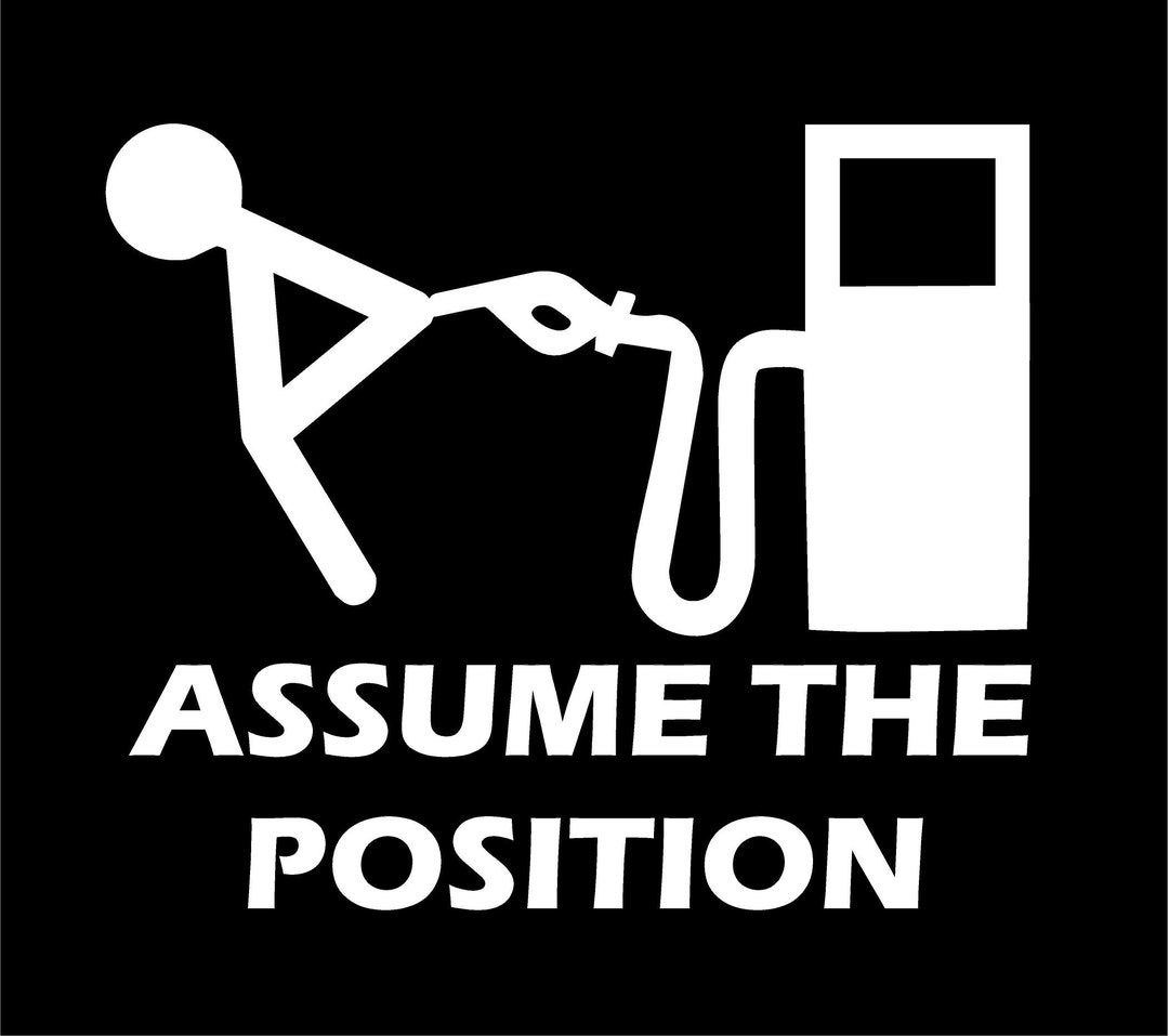 Assume the Position Vinyl Decal Truck Country Bumper Sticker Car Truck ...