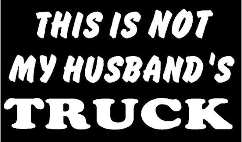 My Other Ride... Back Of My Husband's Motorcycle Bumper Sticker...
