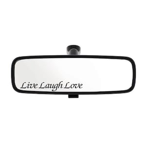 Live Laugh Love Specchietto retrovisore Vinile Decalcomania camion country car camion laptop