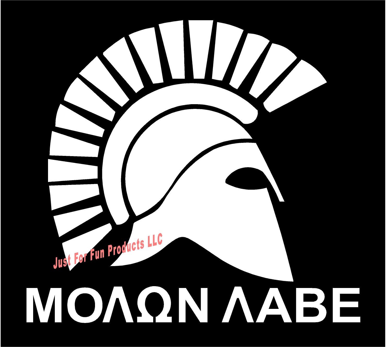 Molanabe Sticker Vinyl Decal Molan Labe Spartan Helmet Truck Country Bumper Sticker Car ...