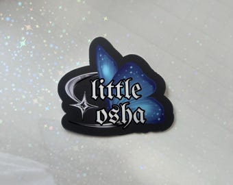 Quicksilver-inspired little osha sticker (2.5" Waterproof, UV resistant scratchproof vinyl sticker)