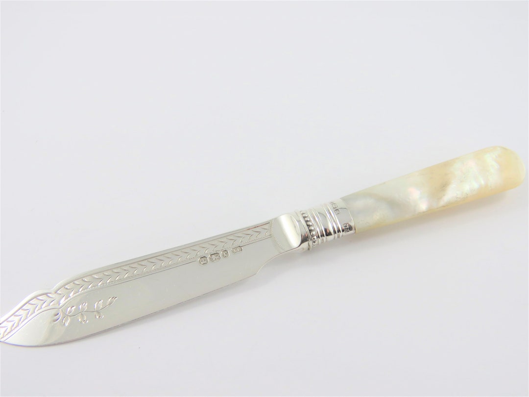 Sterling Silver Butter Knife With English Hallmarks - Etsy